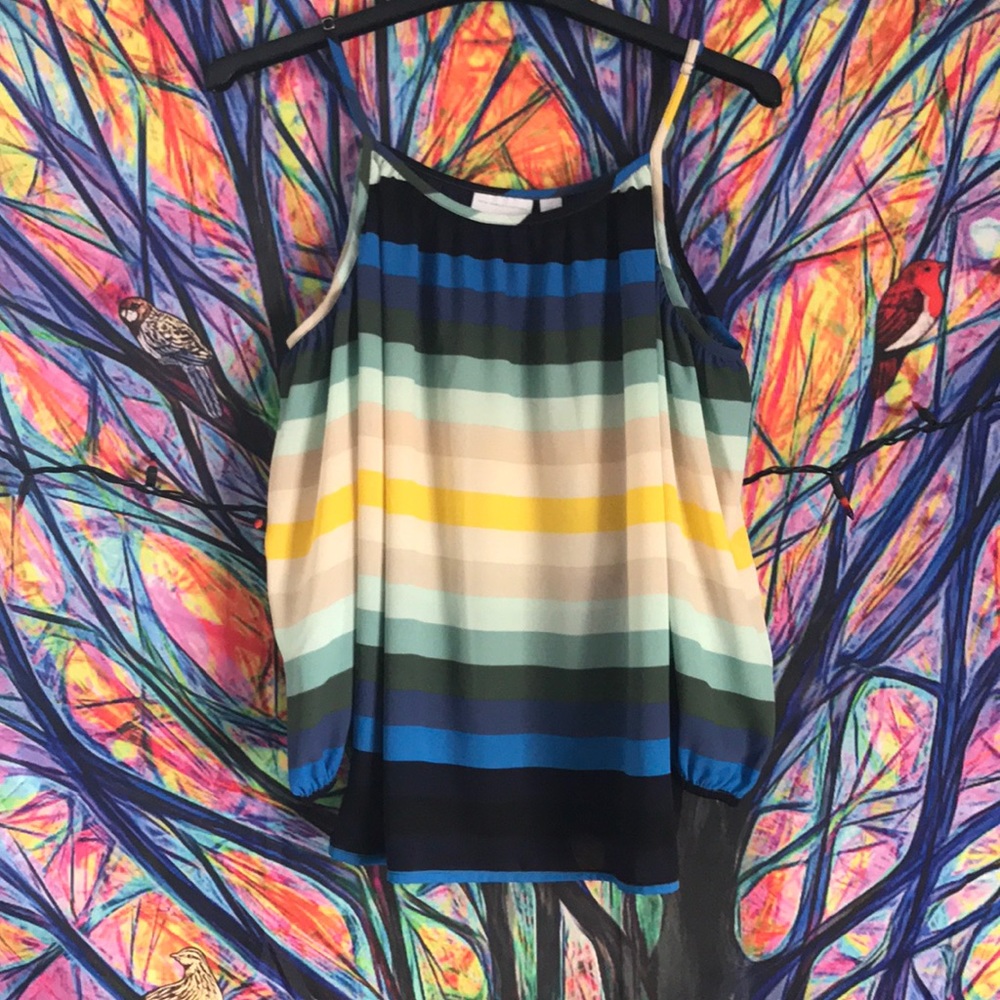Striped off the Shoulder women’s Blouse